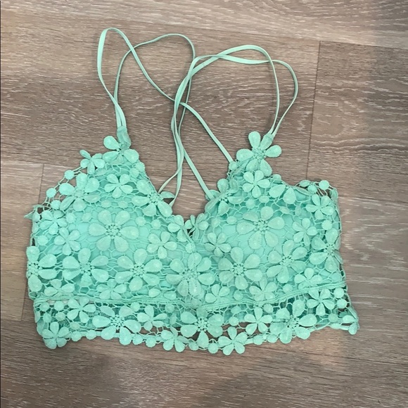 Davi & Dani Other - Medium teal lacy bandeau